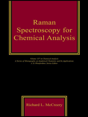 cover image of Raman Spectroscopy for Chemical Analysis